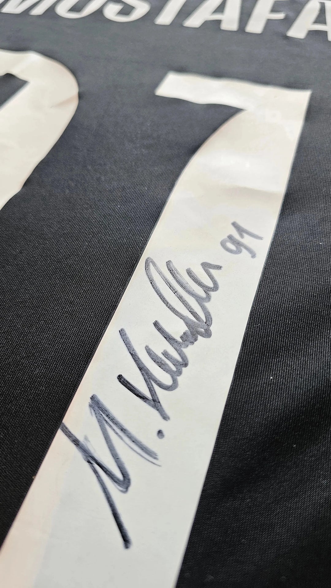 Mustafa 91 Beşiktaş Signed Football Shirt | 2024-2025 Worn vs. Ajax - Walkouts