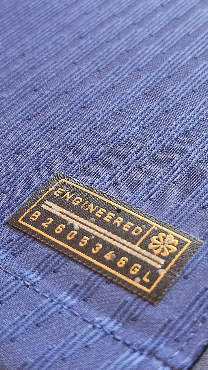 Close-up detail showing &