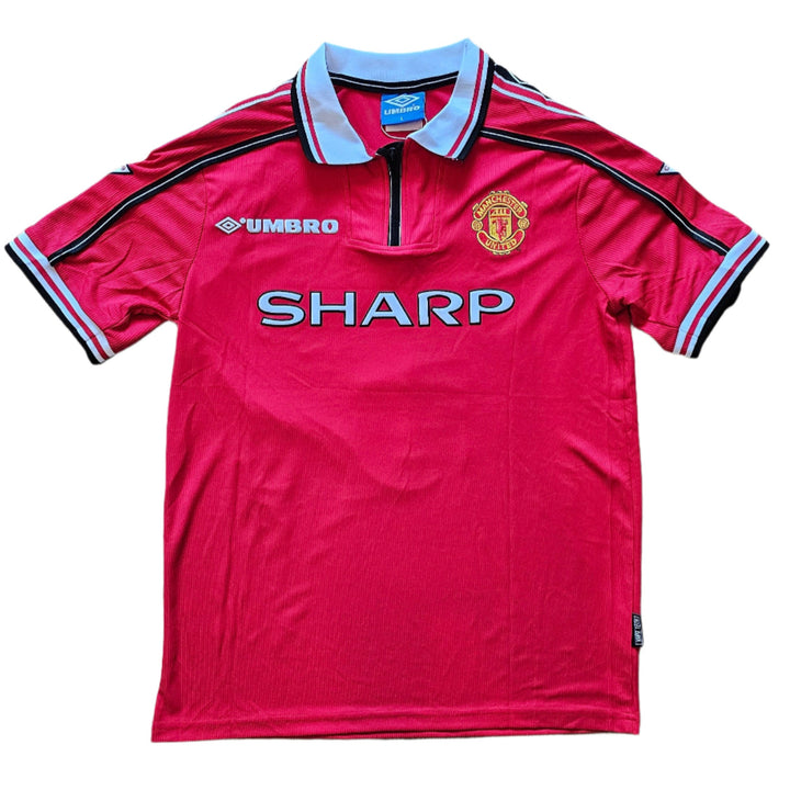 Jaap Stam 6 Manchester United 1998-1999 Signed Jersey | Treble Season