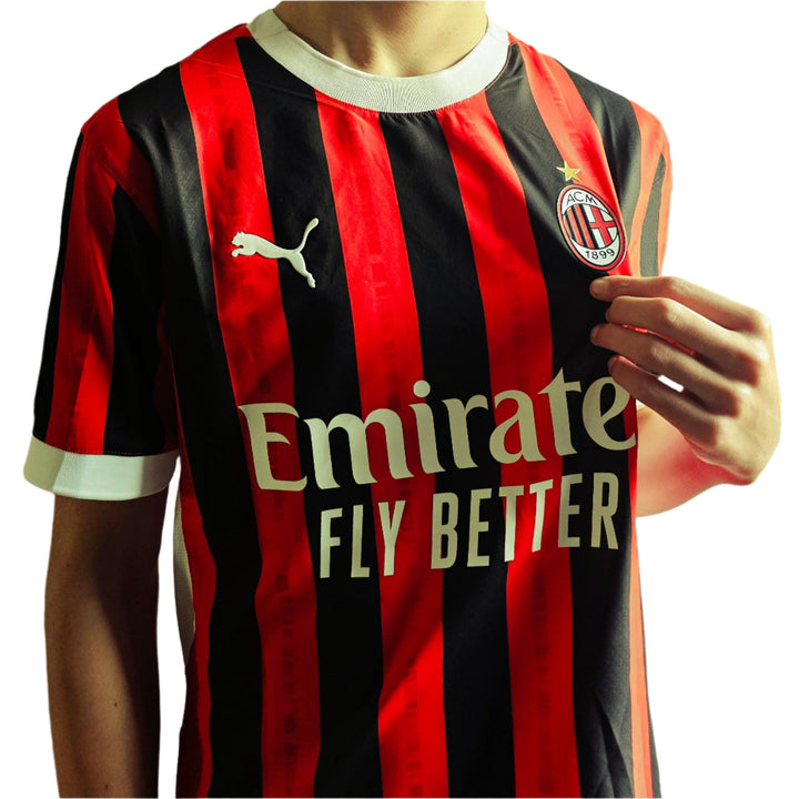 Francesco Camarda 73 AC Milan 2024-2025 | Signed Football Shirt - Walkouts