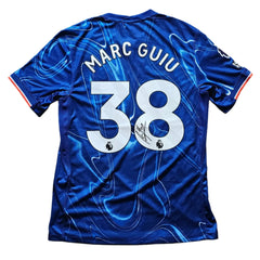 Marc Guiu Paz 38 Chelsea 2024-2025 Signed Football Shirt | Chelsea's Spanish Star - Walkouts