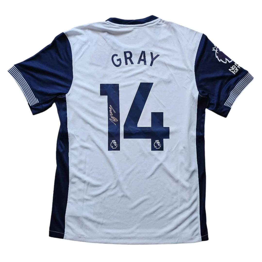Archie Gray 14 Tottenham 2024-2025 Signed Football Shirt | Spurs' Rising Star - Walkouts