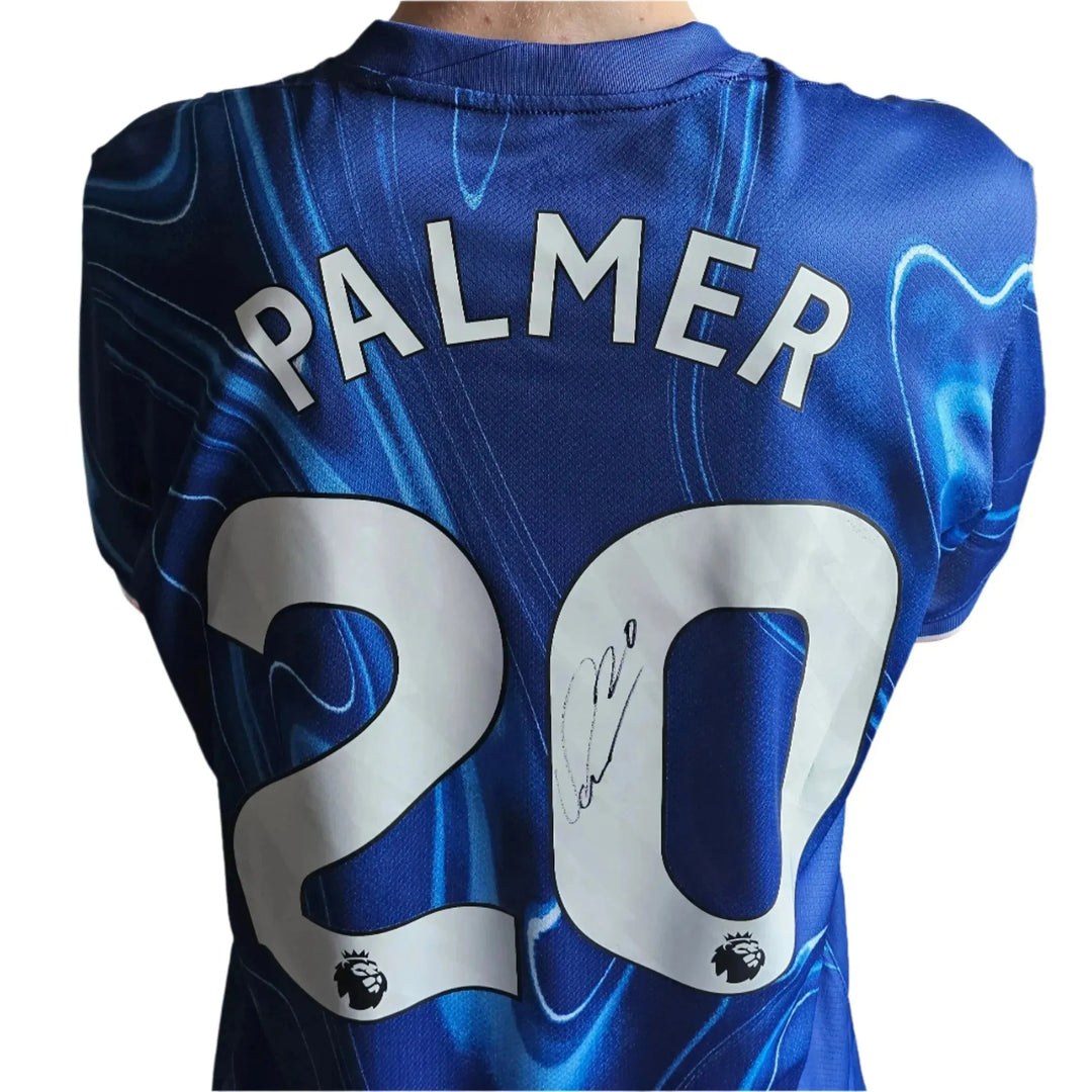 Cole Palmer 20 Chelsea 2024-2025 Signed Football Shirt | England Star - Walkouts