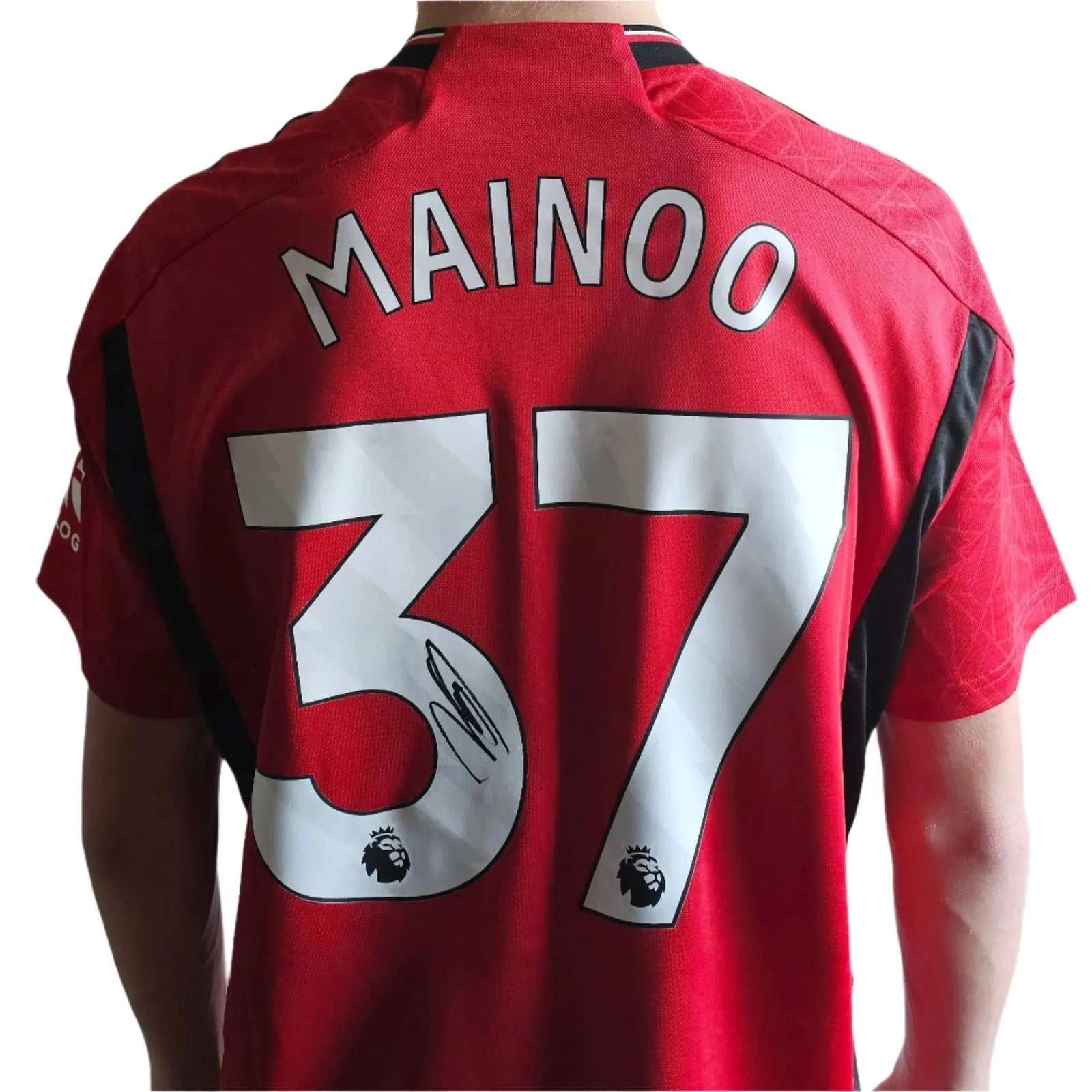 Kobbie Mainoo 37 Manchester United 2023-2024 Signed Football Shirt | Fanshop - Walkouts