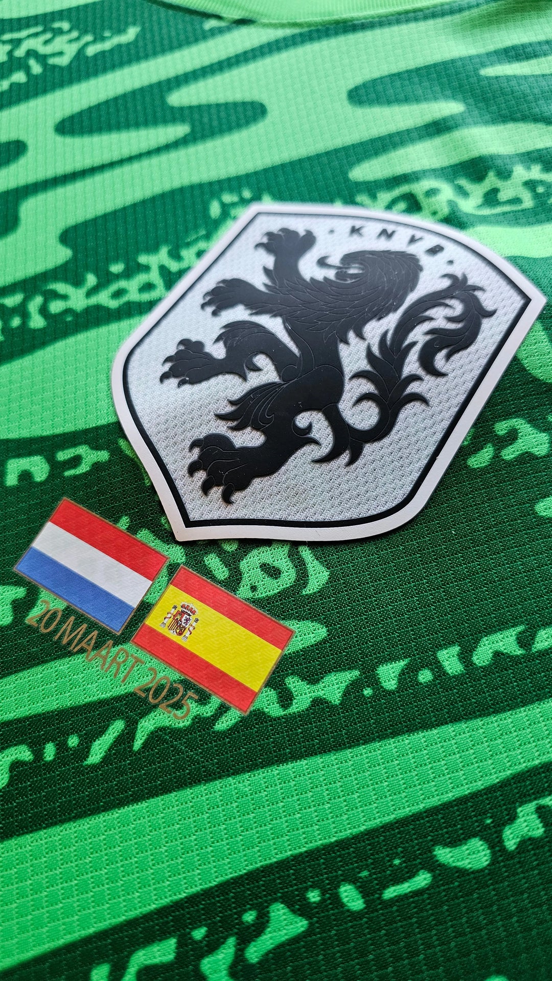 Bart Verbruggen 1 Holland Nations League 2025 | Match Worn vs. Spain