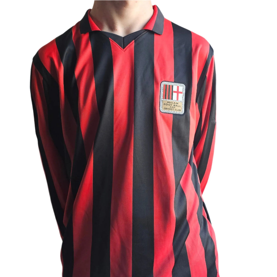 Ruud Gullit 10 AC Milan 125th Anniversary Signed Shirt | Fanshop Limited - Walkouts