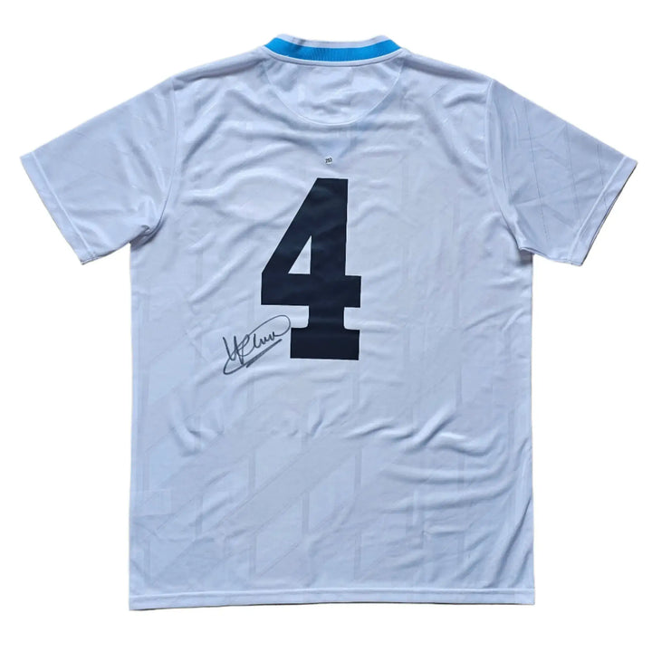 Back view displaying No. 4 and Ronald Koeman's signature.