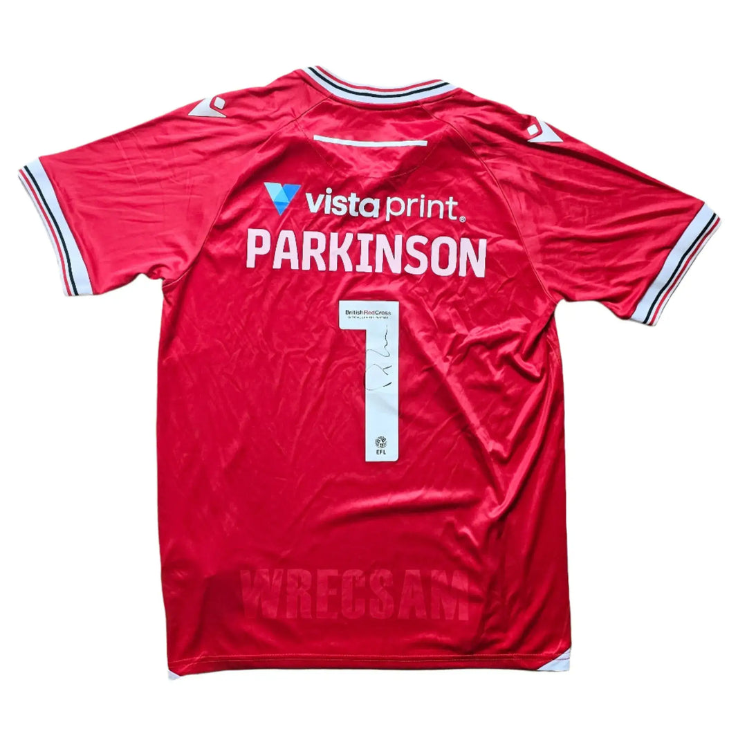 Phil Parkinson 1 Wrexham AFC Manager 2023-2024 Signed Fanshop Jersey