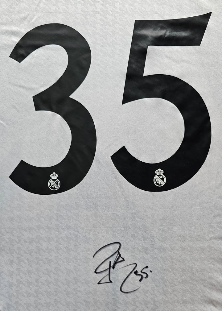 Raúl Asencio 35 Real Madrid 2024-2025 Soccer Jersey