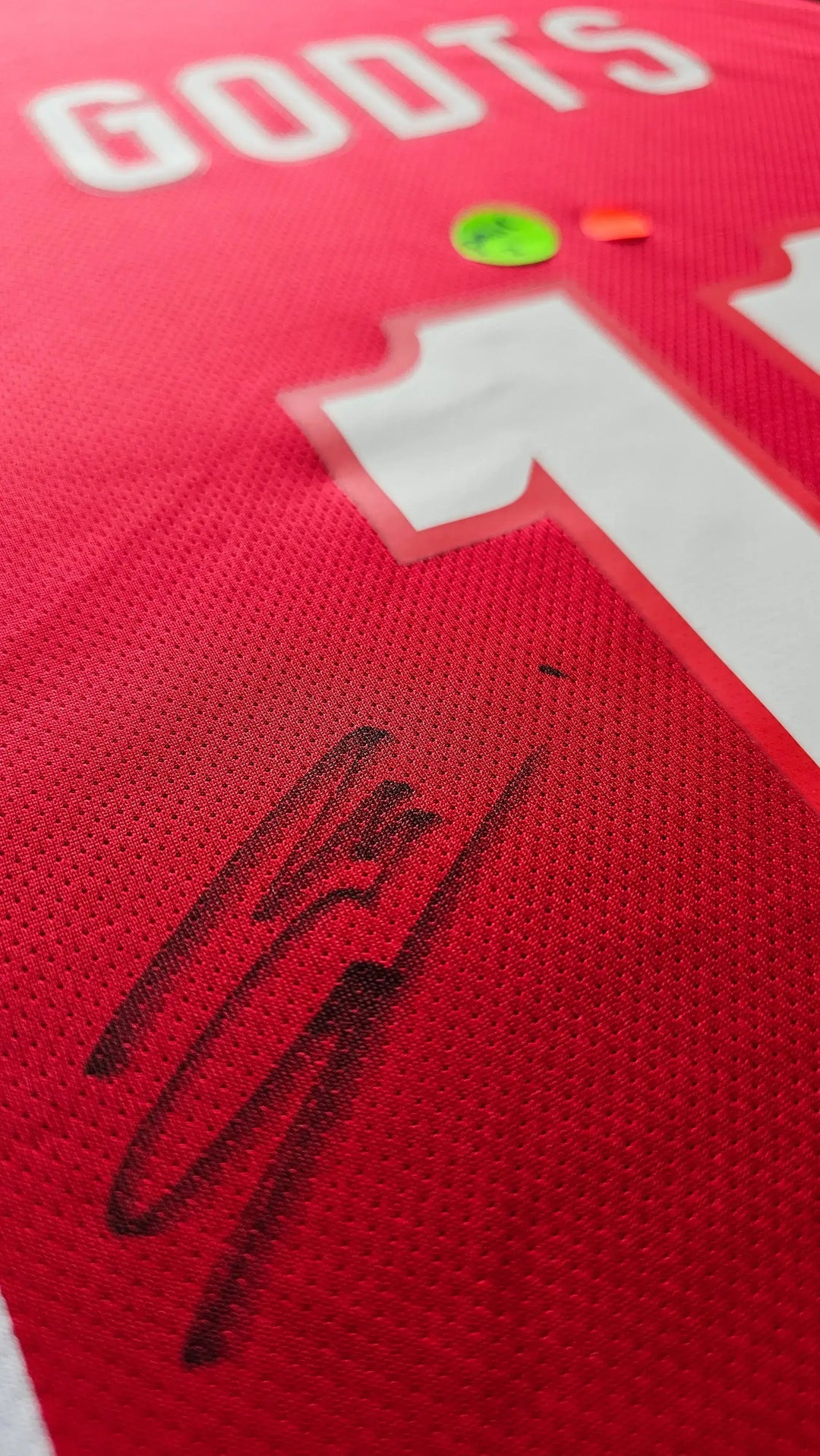Mika Godts 11 Ajax Signed Football Shirt 2024/25 | Belgian Star