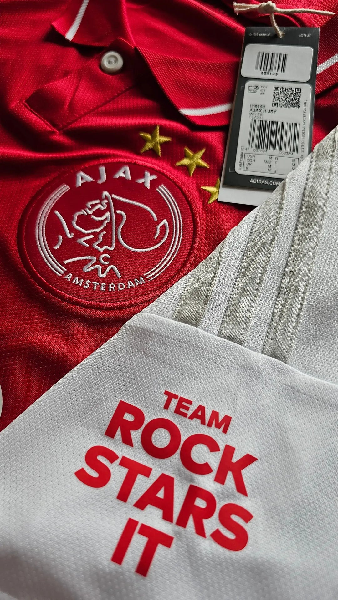 Mika Godts 11 Ajax Signed Football Shirt 2024/25 | Belgian Star
