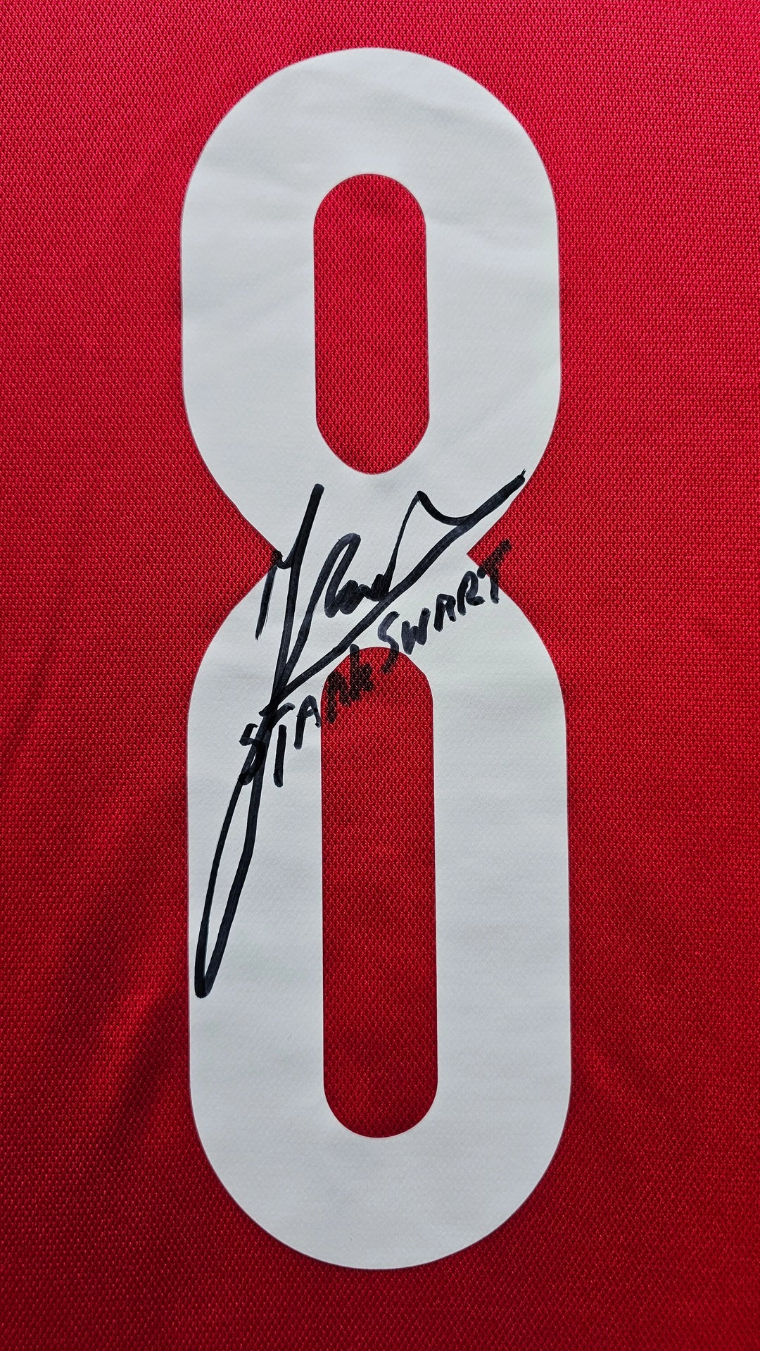 Sjaak Swart 8 Ajax 125th Anniversary Signed Shirt | Limited Edition