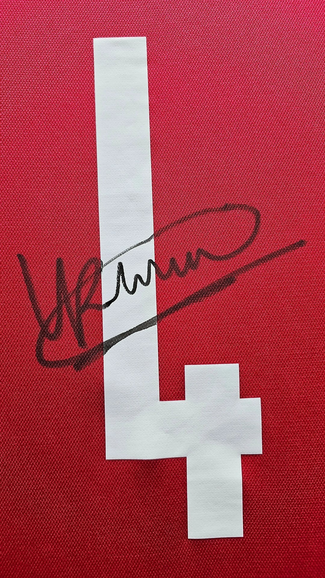 Ronald Koeman 4 Ajax 125th Anniversary | Signed Shirt