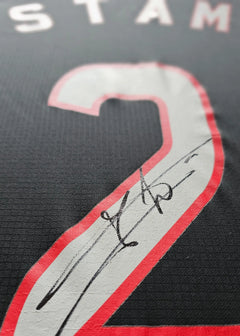 Jaap Stam 2 Ajax 2006-2007 Signed Fanshop Shirt - Walkouts