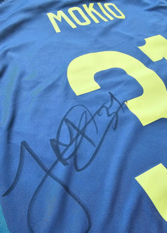 Jorthy Mokio 31 Ajax Signed Football Shirt 2024/25 Away Fanshop - Walkouts