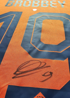 Brian Brobbey Signed Holland Football Shirt 2024 | Euro 2024 Collectible - Walkouts