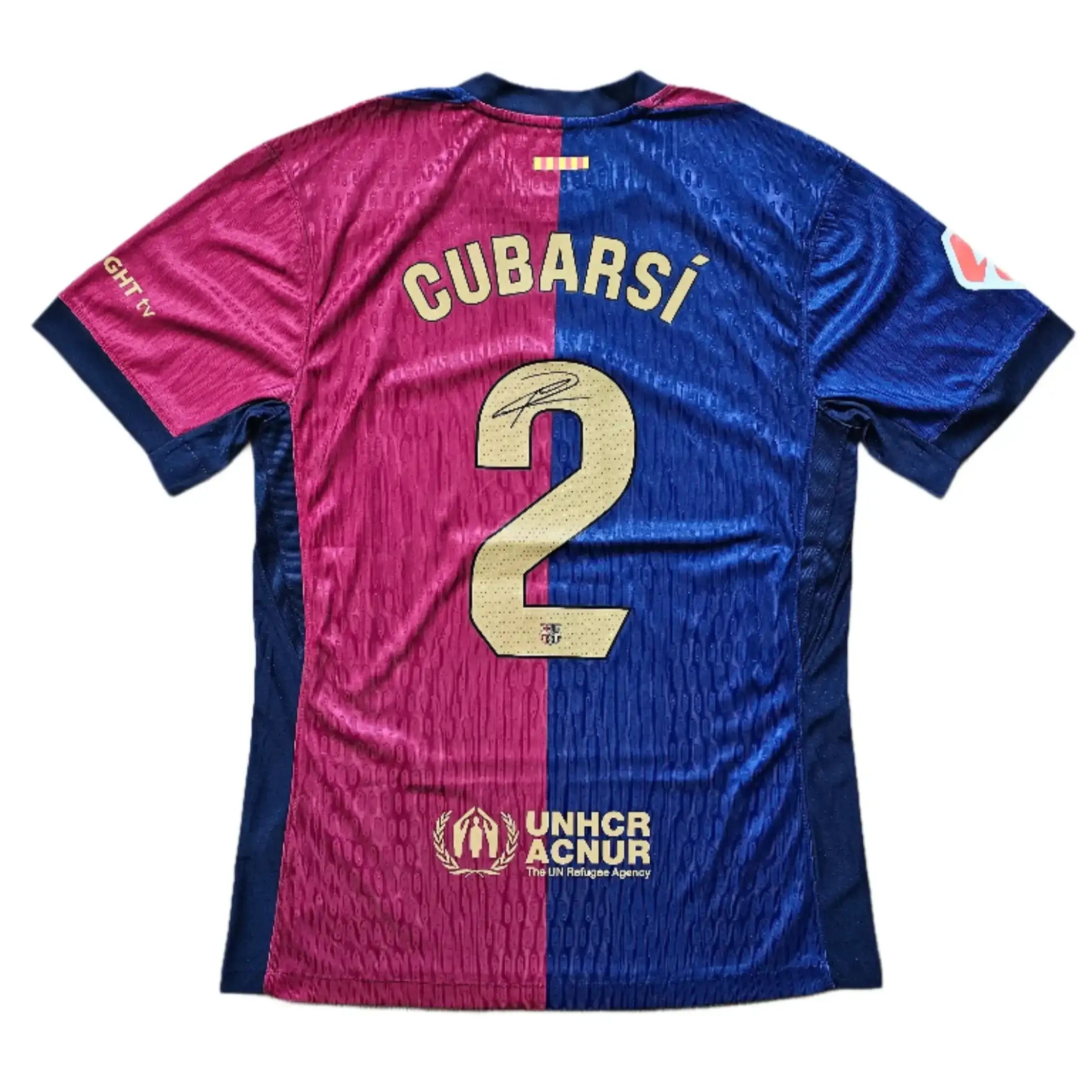 Signed Pau Cubarsí FC Barcelona 2024-25 | Photo Proof – Walkouts