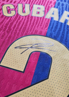 Pau Cubarsi Signed Barcelona Football Shirt 2024/25 | Cactus Jack - Walkouts