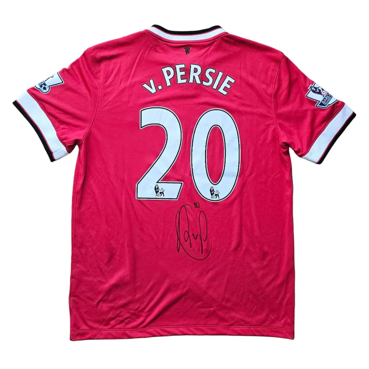 Robin van Persie 20 Manchester United Signed Farewell Red | Limited Edition
