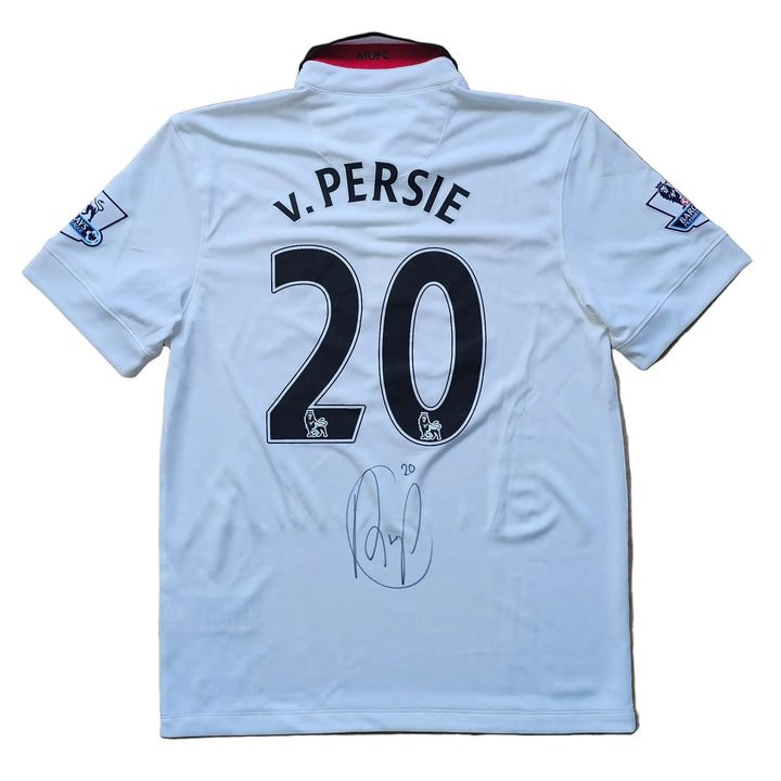 Robin van Persie 20 Manchester United Signed Farewell White | Limited Edition