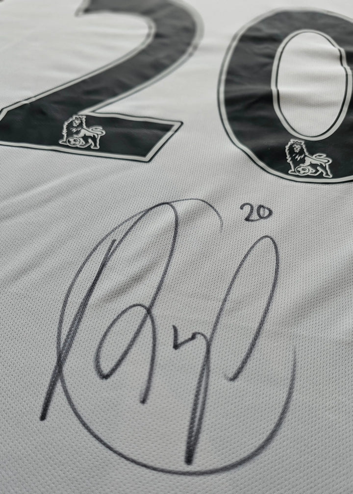Robin van Persie 20 Manchester United Signed Farewell White | Limited Edition