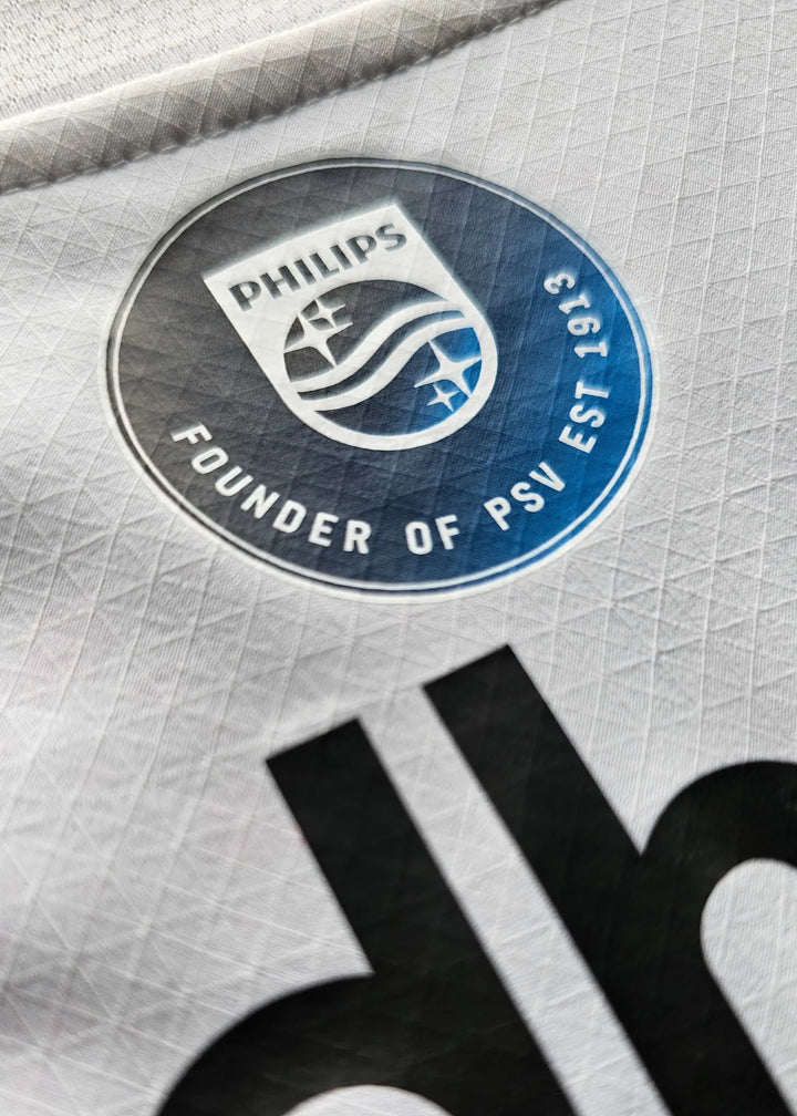 Tygo Land 28 PSV Signed Match-Worn Shirt 2025-26 | Eredivisie