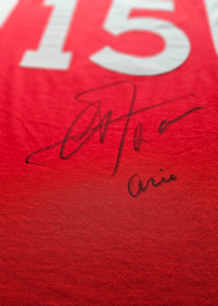 Arie Haan 15 Ajax Signed Soccer Jersey | 1971/72/73 European Cup