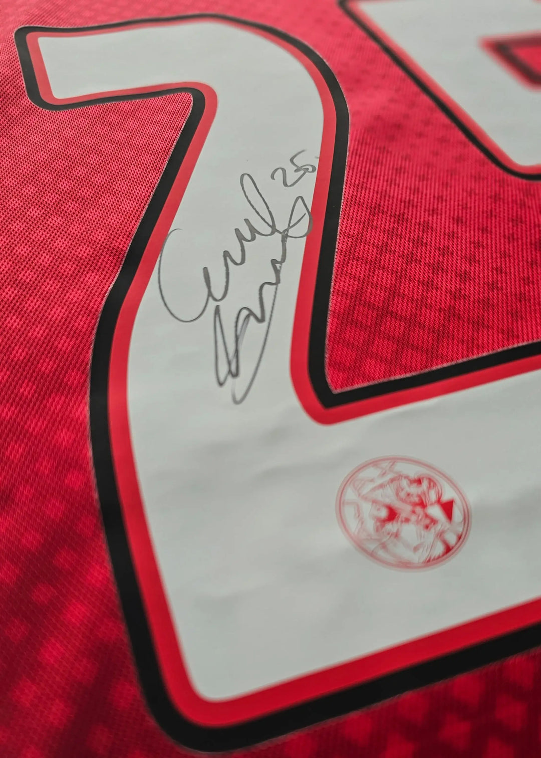 Wout Weghorst 25 Ajax Signed Soccer Jersey 2025/26 | Eredivisie