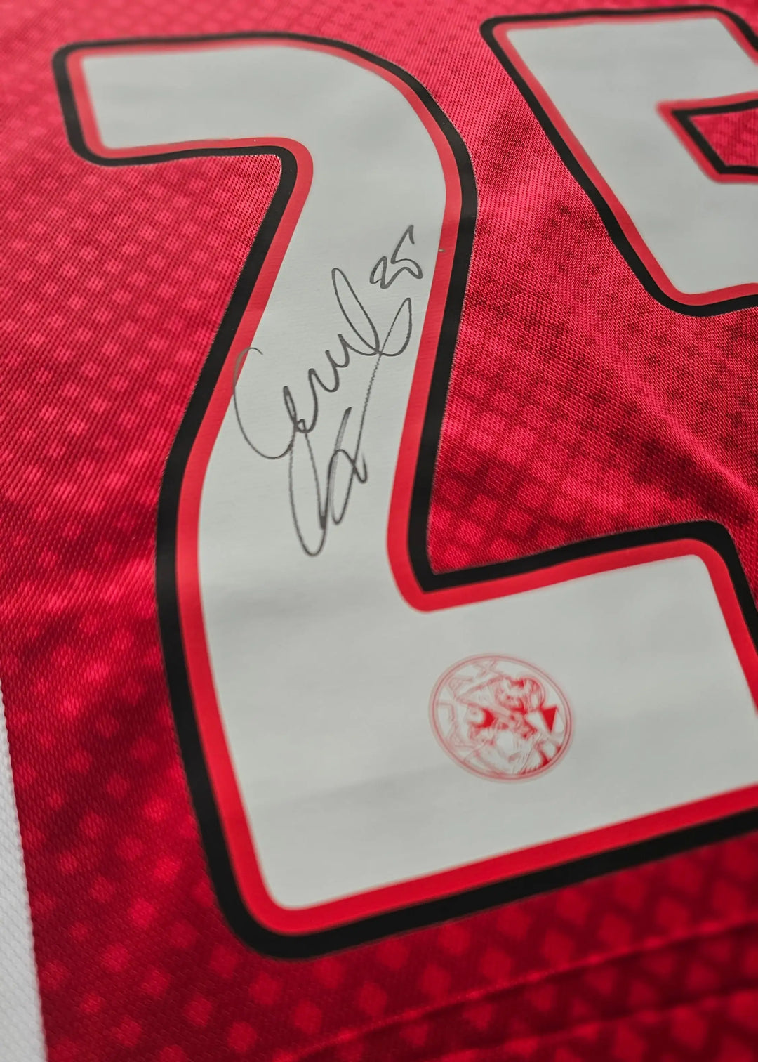 Wout Weghorst 25 Ajax Signed Football Shirt 2025/26 | UCL Fanshop