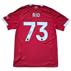 Back view showing Rio and No. 73, with a visible signature near the number.