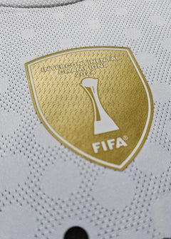 Crest detail featuring the Intercontinental Champions 2024 logo and FIFA wordmark.