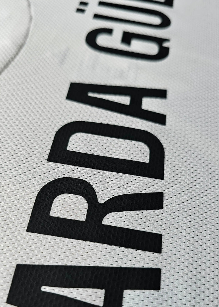 Close-up view showing the name &