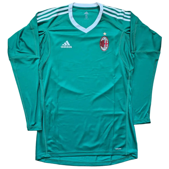 Back view showing No. 5, AC Milan crest, and adidas logo.