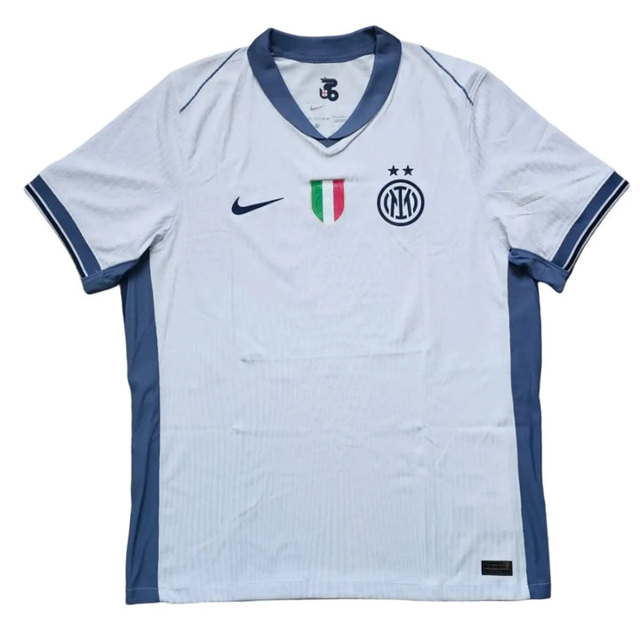 Back view featuring Inter Milan crest with two stars and blue details.