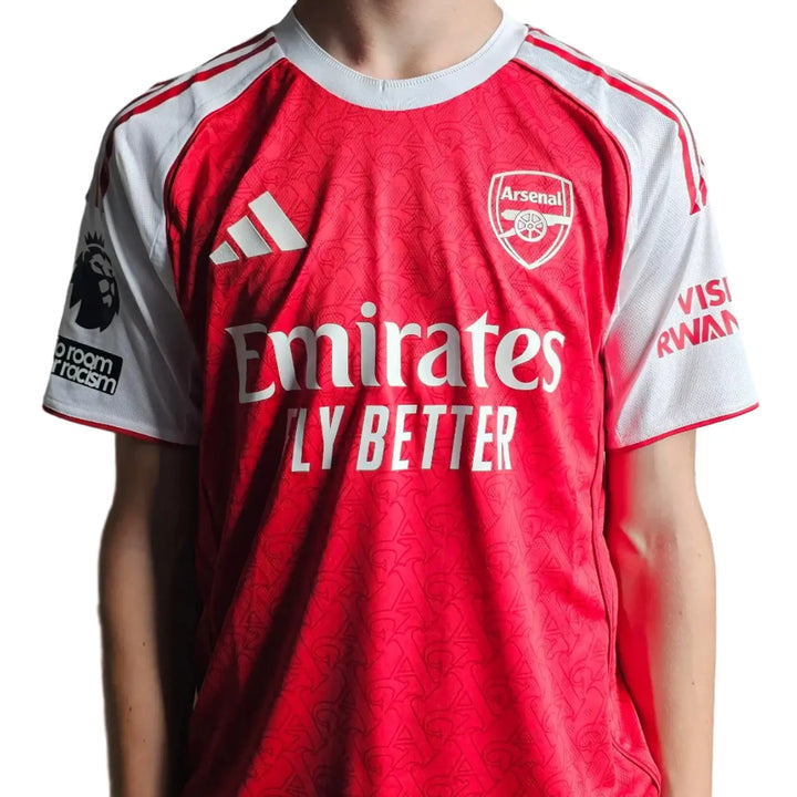 Front view showcasing Arsenal crest, No. 56, and &