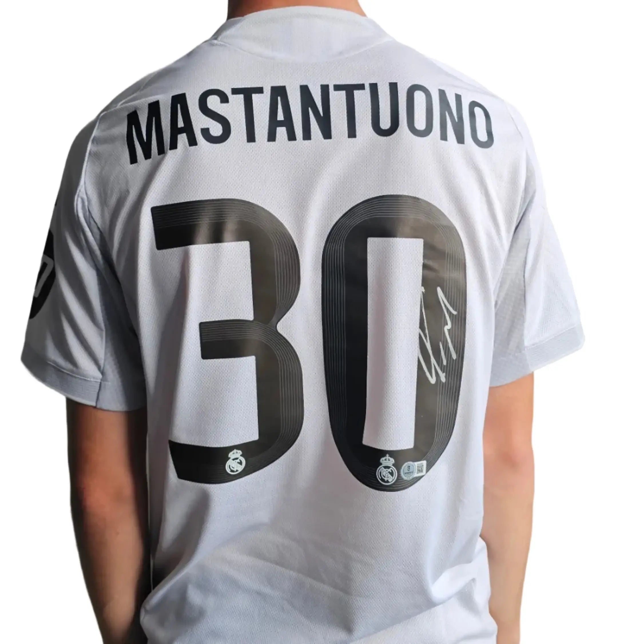 Signed Franco Mastantuono #30 Real Madrid 2025-26 Shirt