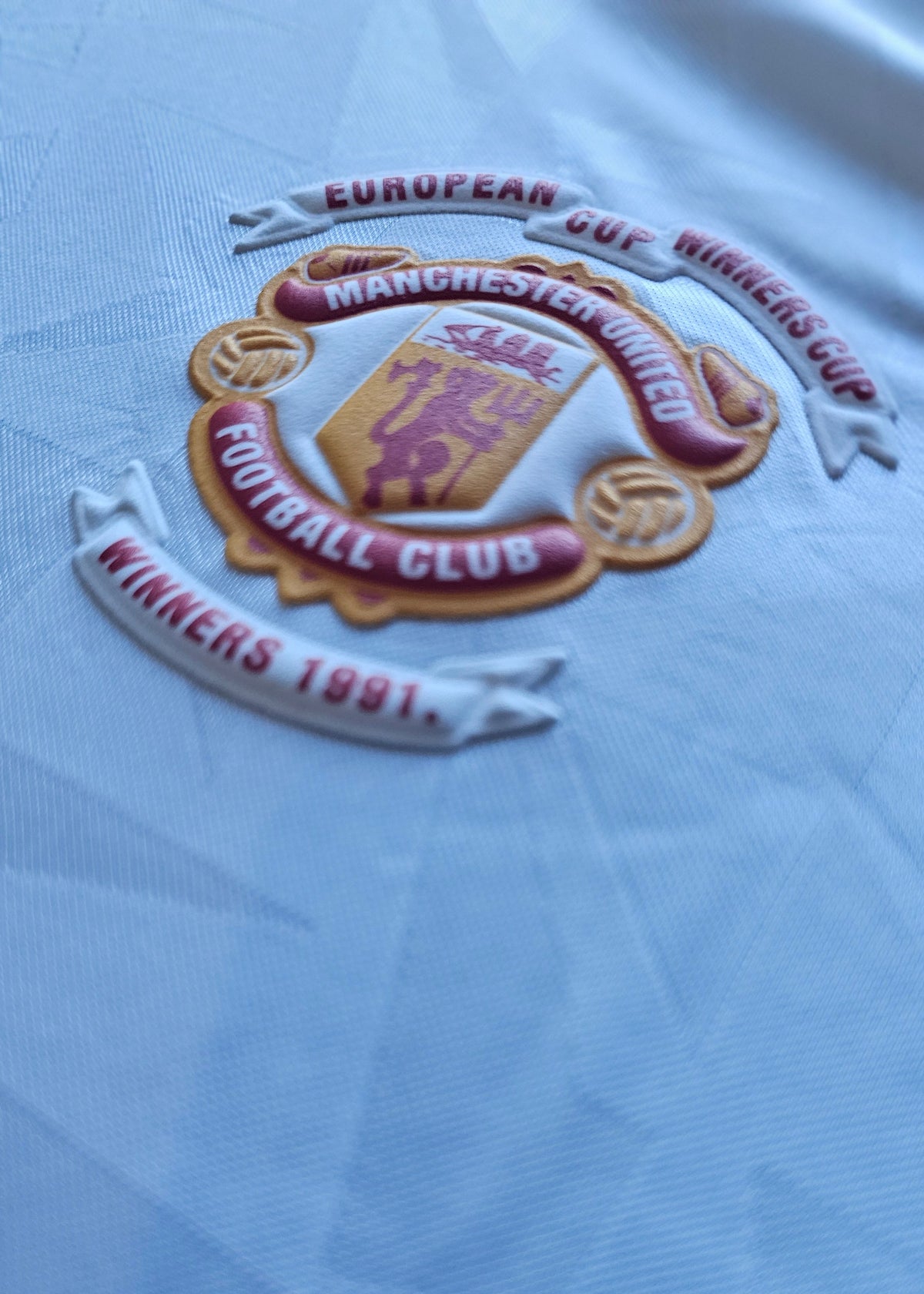 Mark Hughes Manchester United 1990-1991 Signed Shirt | Rotterdam '91