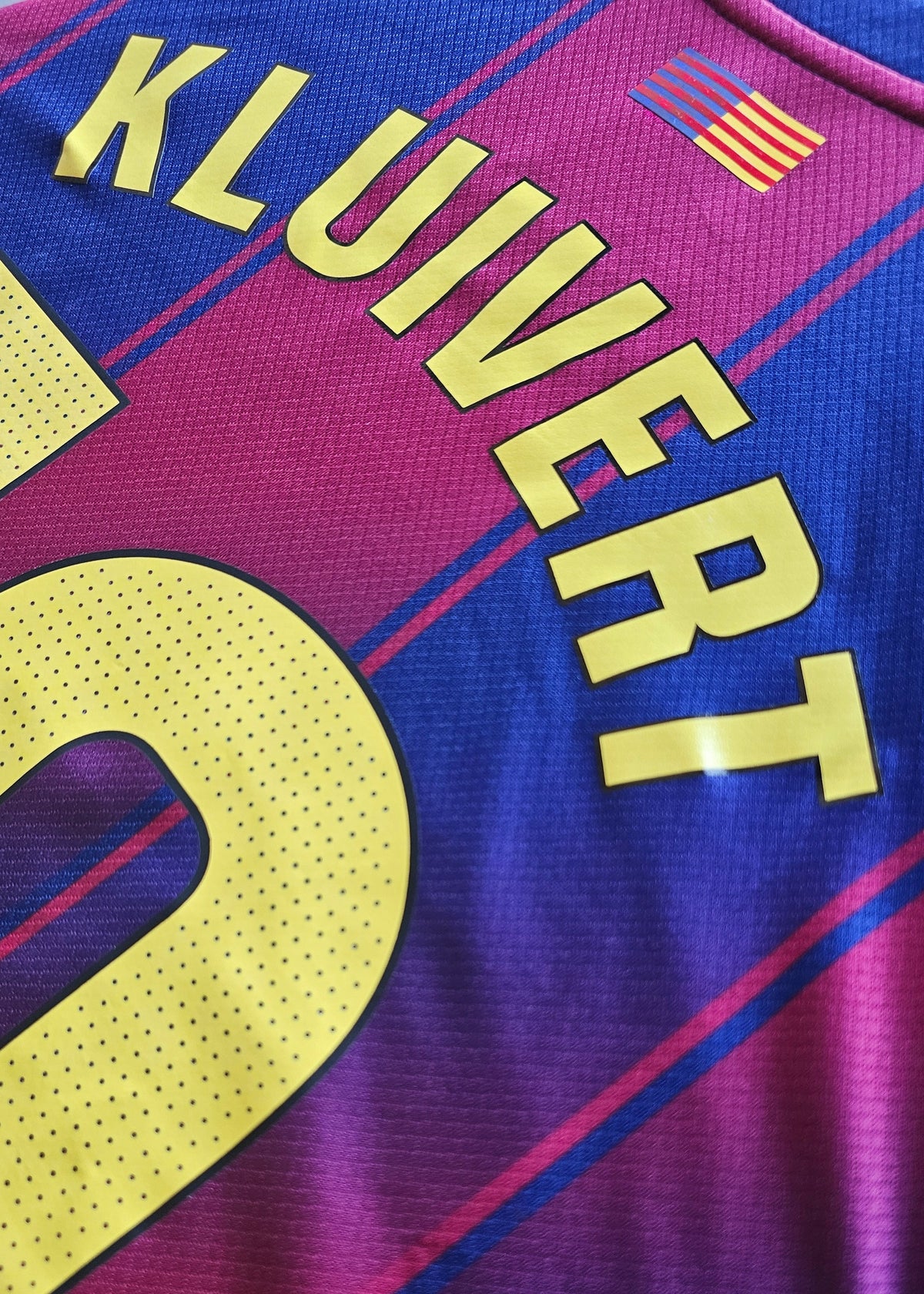 Shane Kluivert Barcelona 2025-2026 Signed Football Shirt | Beckett 9