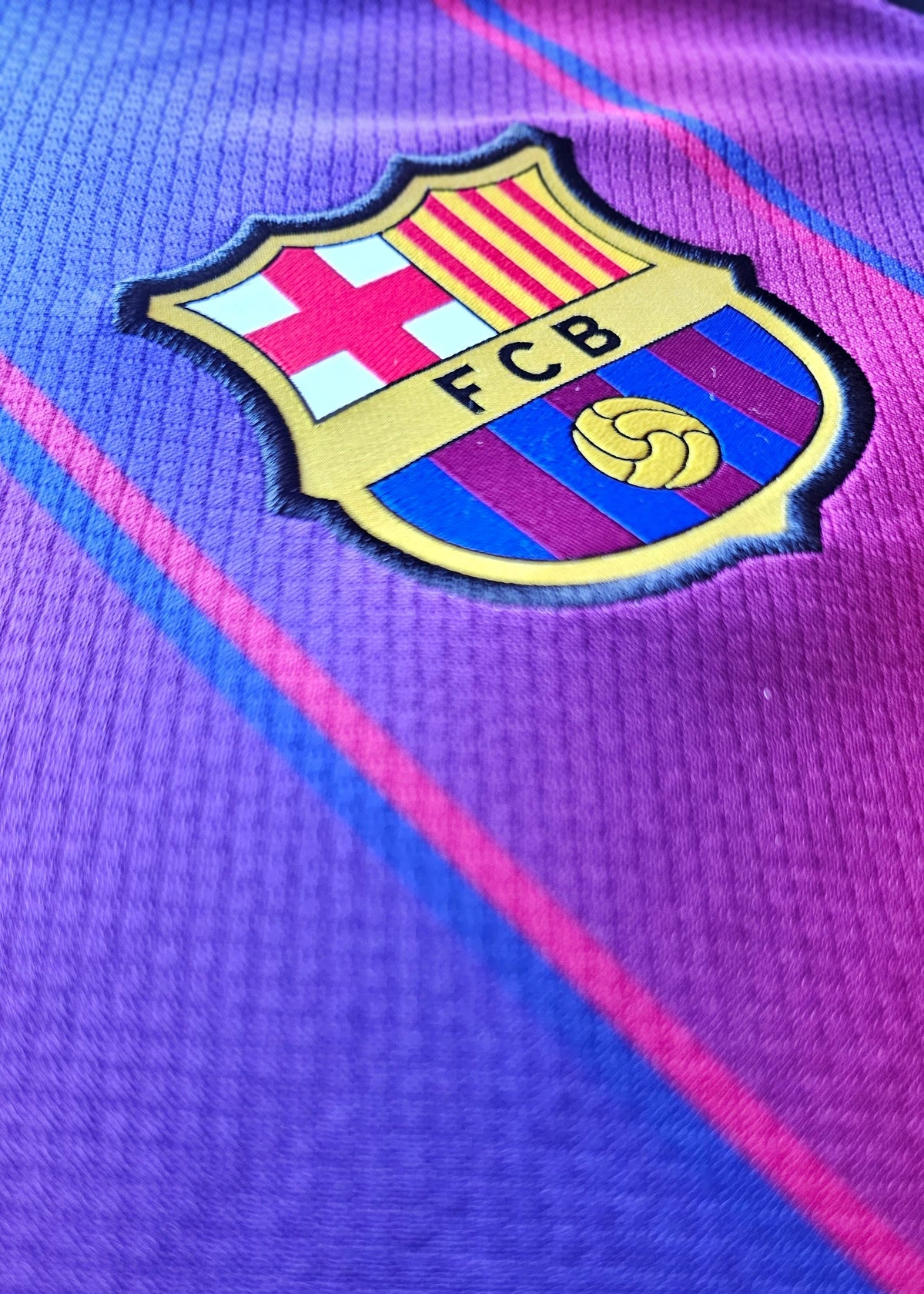 Shane Kluivert Barcelona 2025-2026 Signed Football Shirt | Beckett 9