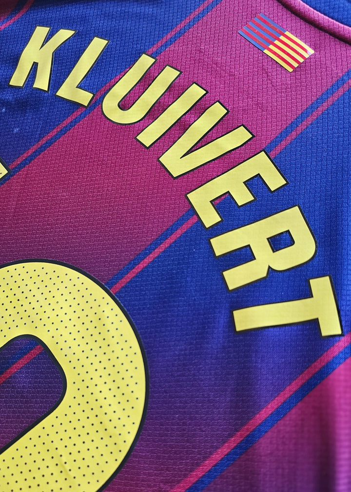 Shane Kluivert 19 Barcelona 2025-2026 Signed Football Shirt