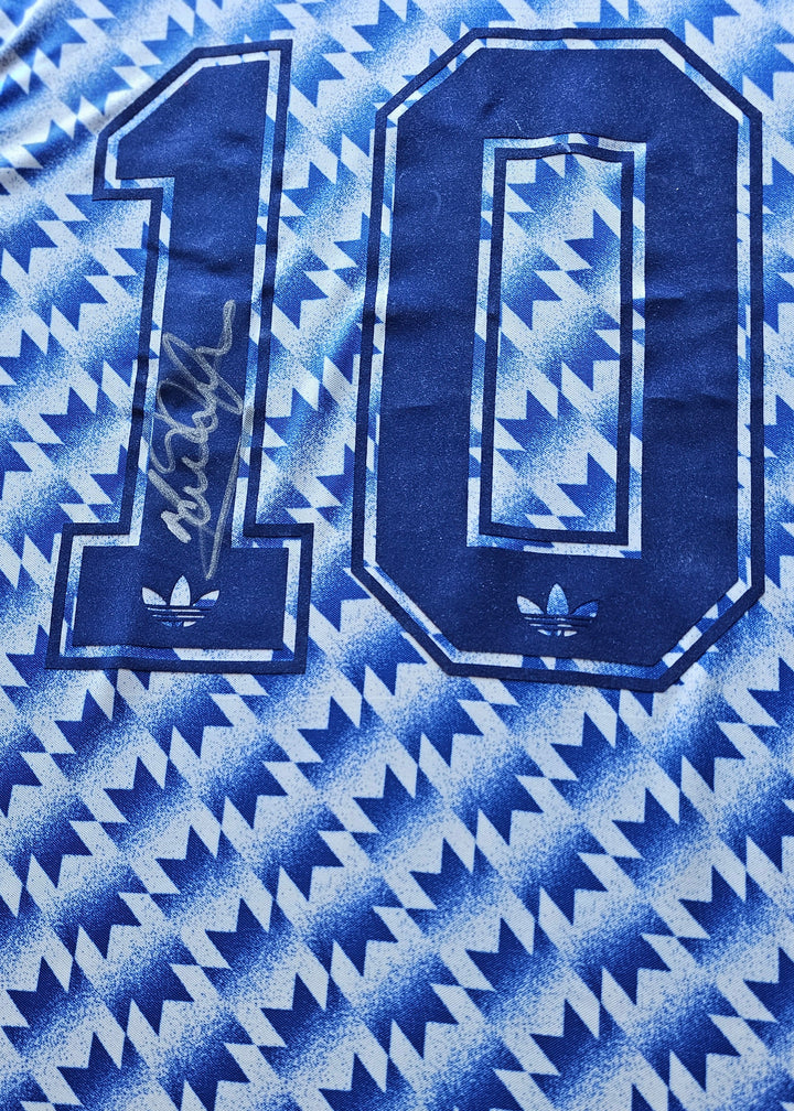 Mark Hughes Manchester United 1991-1992 Signed Shirt |