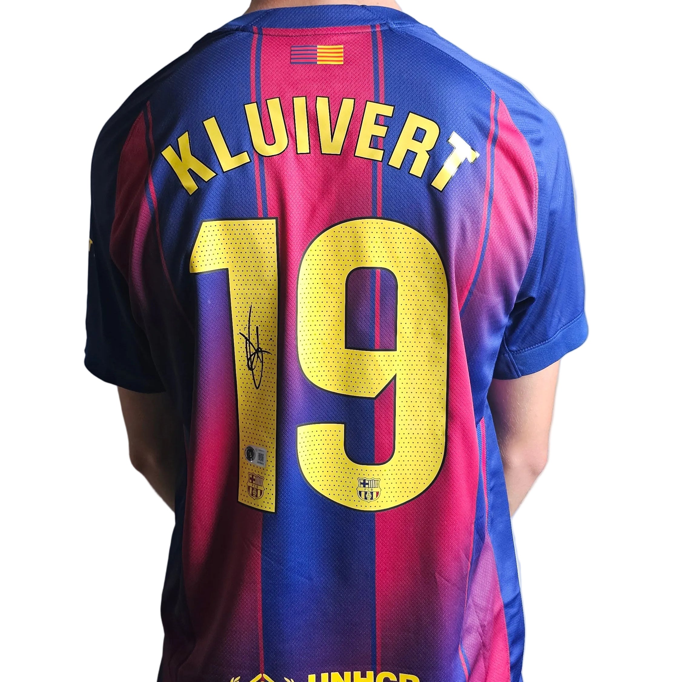 FC Barcelona Signed Football Shirts, Beckett & ICONS Verified