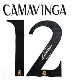 Eduardo Camavinga Signed Real Madrid Football Shirt 2023/24 | Champions League Winner - Walkouts