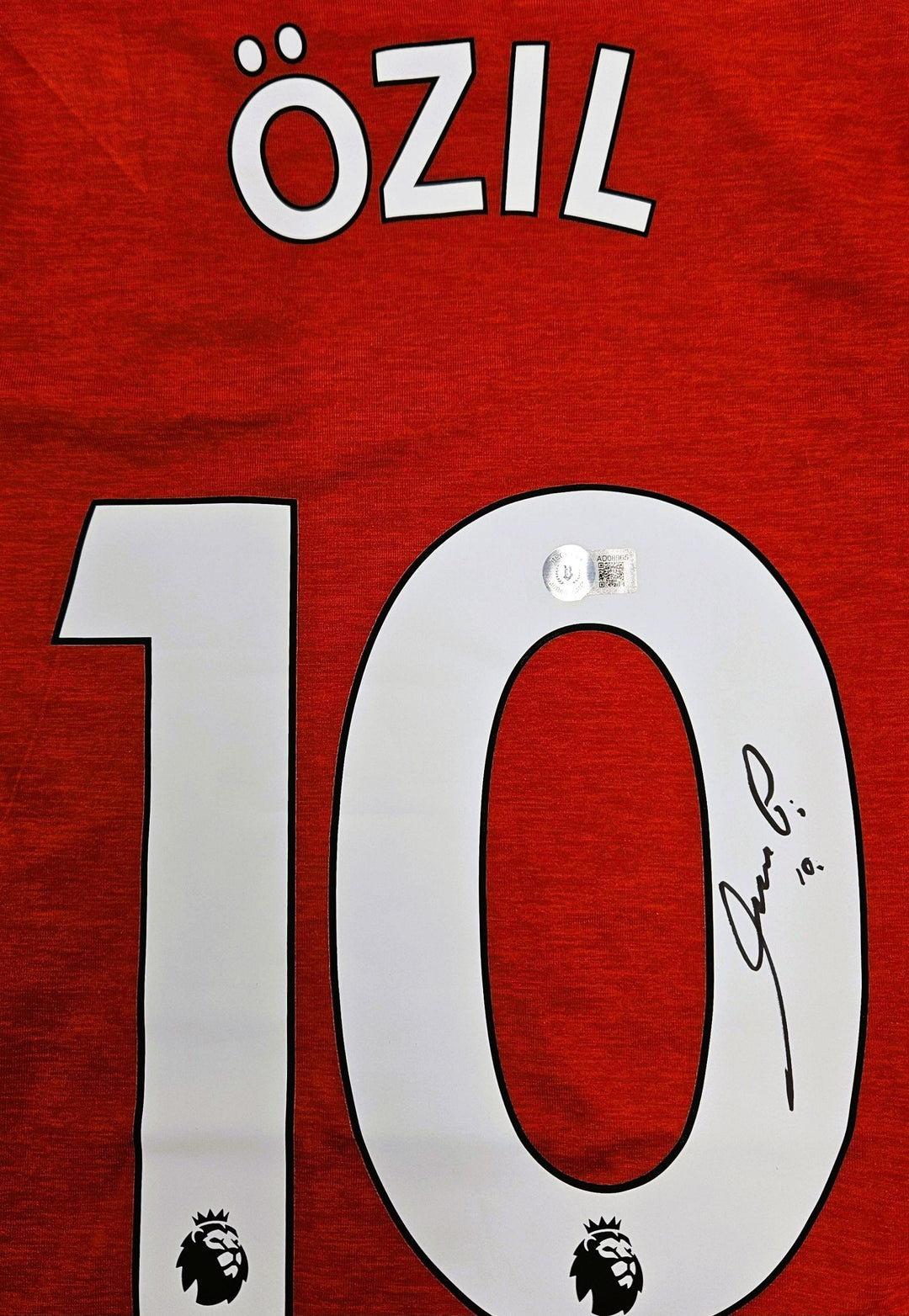 Mesut Özil 10 Arsenal 2018-2019 - Signed Soccer Shirt | Match Worn Premier League - Walkouts