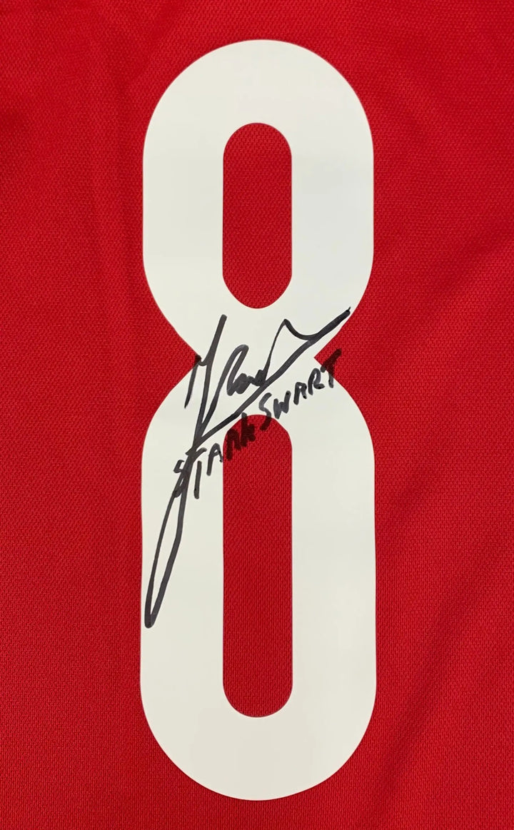 Sjaak Swart 8 Ajax 125th Anniversary Signed Shirt | Limited Edition