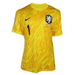 Bart-Verbruggen-Holland-Euro-2024-Match-Issued-Front - Walkouts