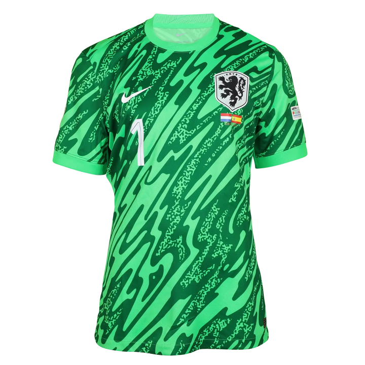 Bart Verbruggen 1 Holland Nations League 2025 | Match Worn vs. Spain