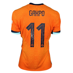 Cody-Gakpo-Holland-Euro-2024-Match-Worn-Back-Signed - Walkouts