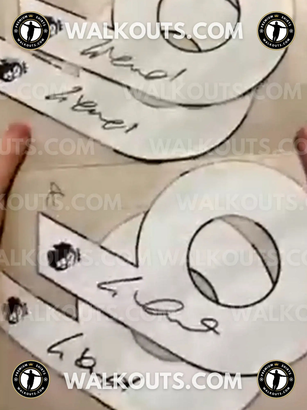 Signature close-up (signing proof) for Liam Delap (Chelsea F.C.) — 2025-2026 • #25LDE20022409