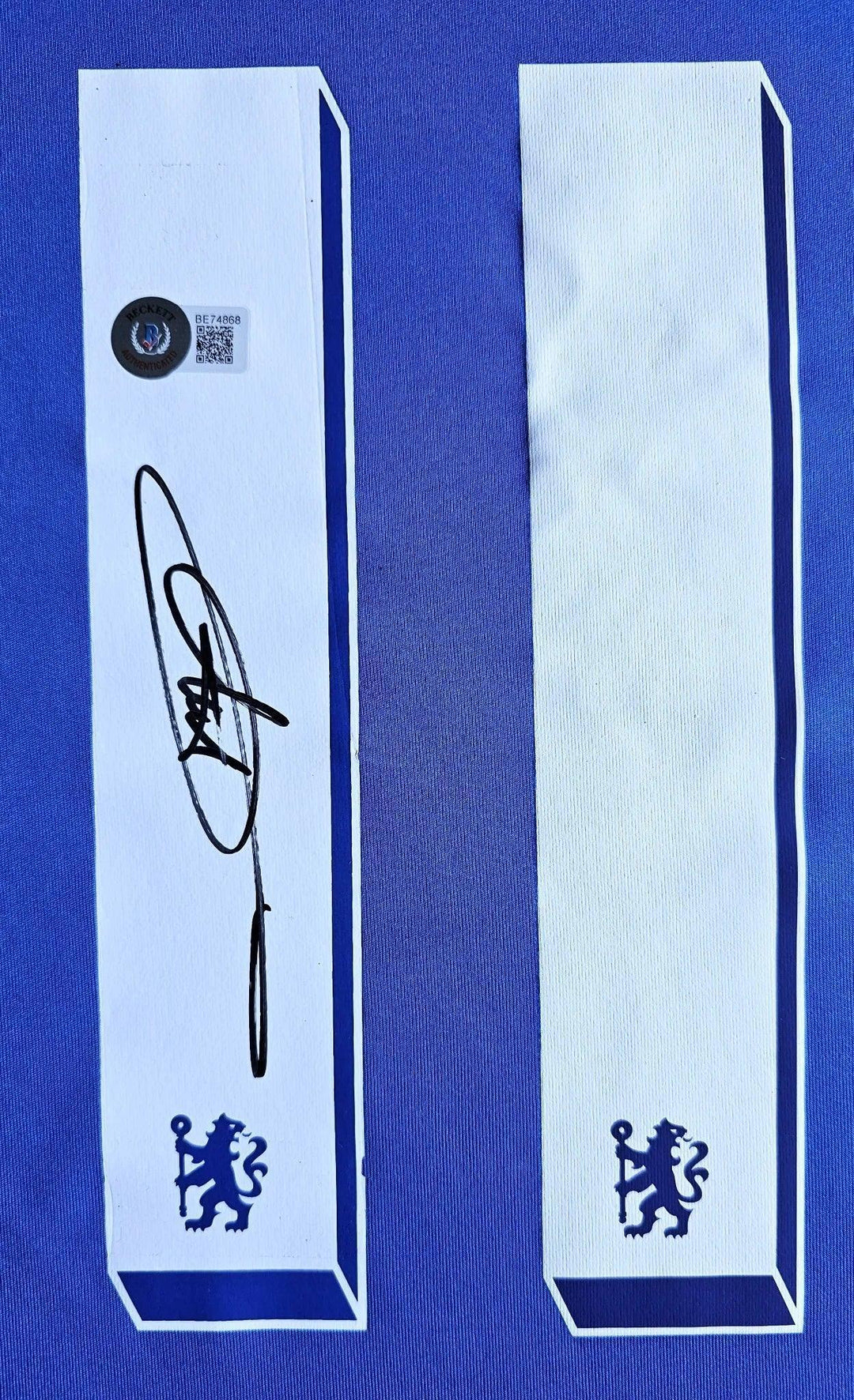 Didier Drogba 11 Chelsea 2011-2012 Home - Signed Soccer Shirt | Historic Champions League Final - Walkouts